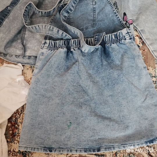 Джинсовка и сарафан 110