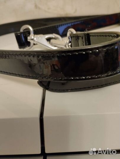 Кожаный ремень для сумки