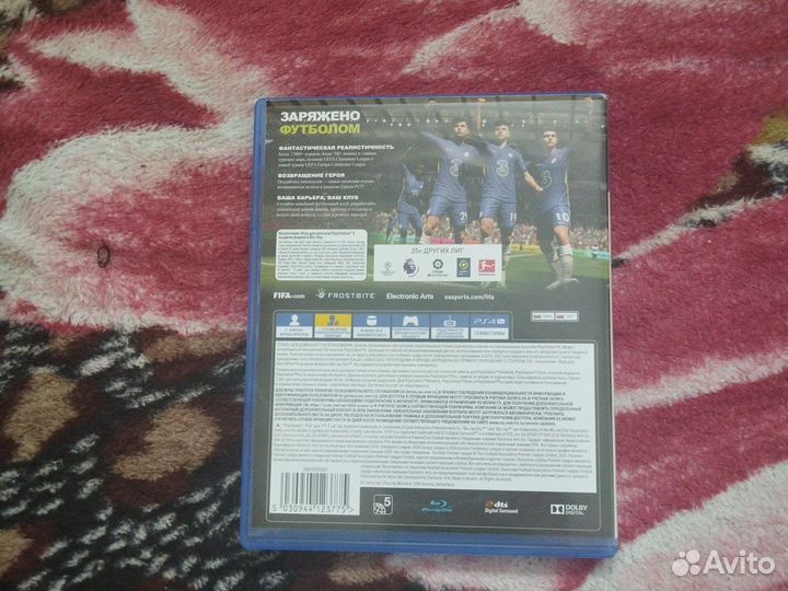 Fifa 22 ps4 на русском языке