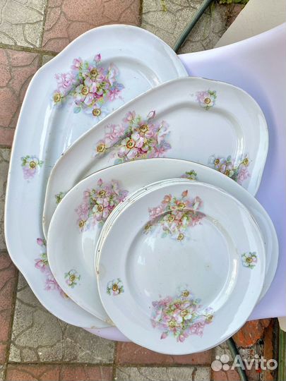 Блюда и тарелки антикварные и СССР