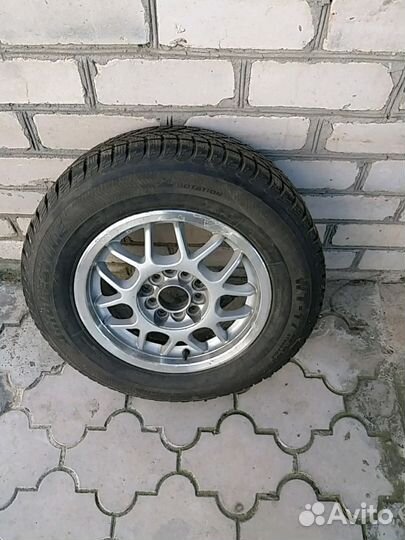 Колеса на литых дисках 4шт зимние шипованные