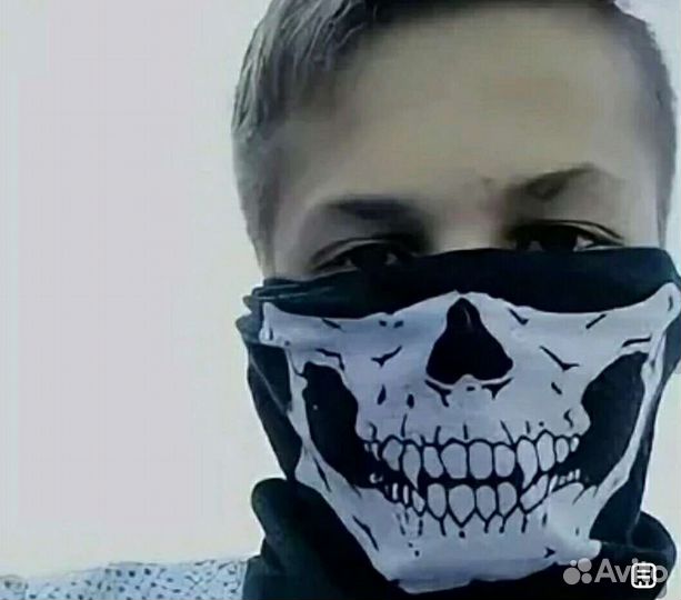 Новая маска балаклава череп челюсти Бандана Новая