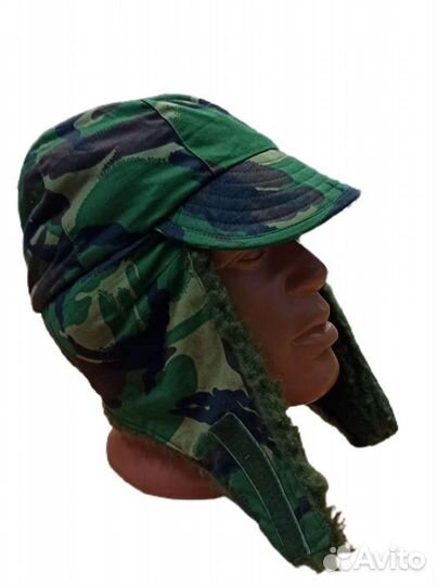 Шапка шлем Англия зимняя