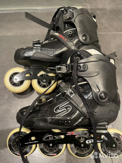 Ролики взрослые мужские 44р Seba GT 90/85