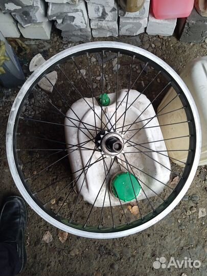 Обод на bmx в сборе с втулкой