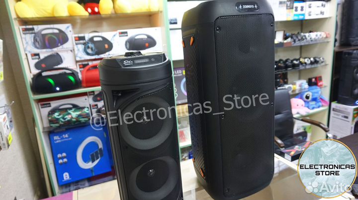 Огромная Колонка зикьюс-6213 Blue с Гарантией