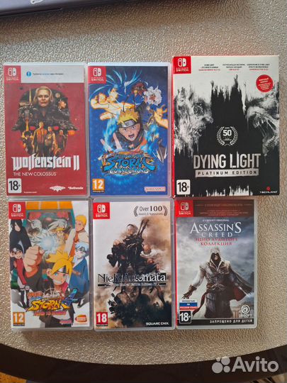 Игры для nintendo switch катриджи