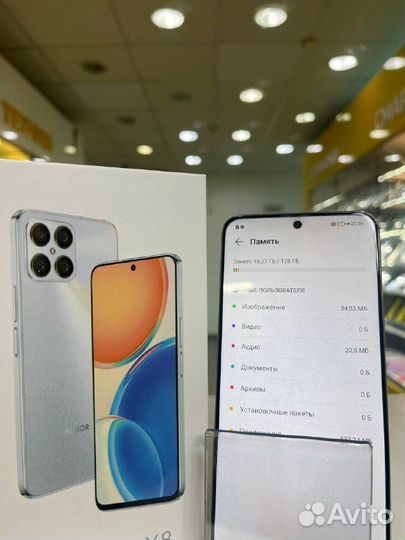 HONOR X8, 6/128 ГБ