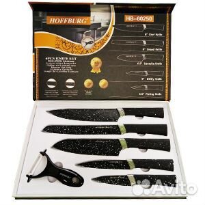 Ножи 6 предметов в подарочной коробке