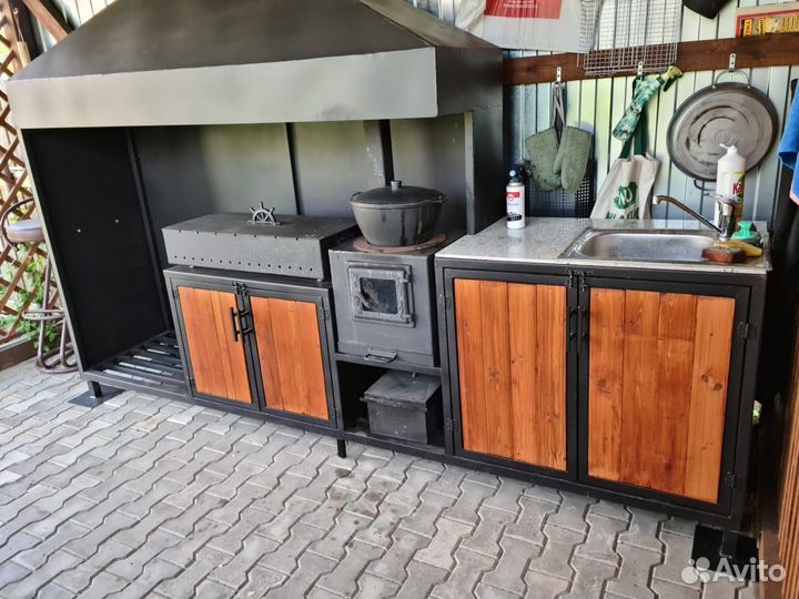 Мангальный комплекс из металла