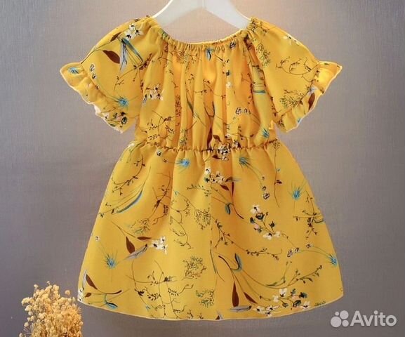 Платье детское для девочки (92-110)