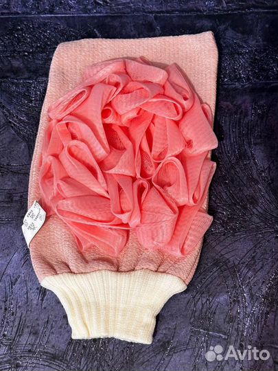 Мочалка для душа рукав