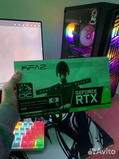 Видеокарта RTX 3050 8GB