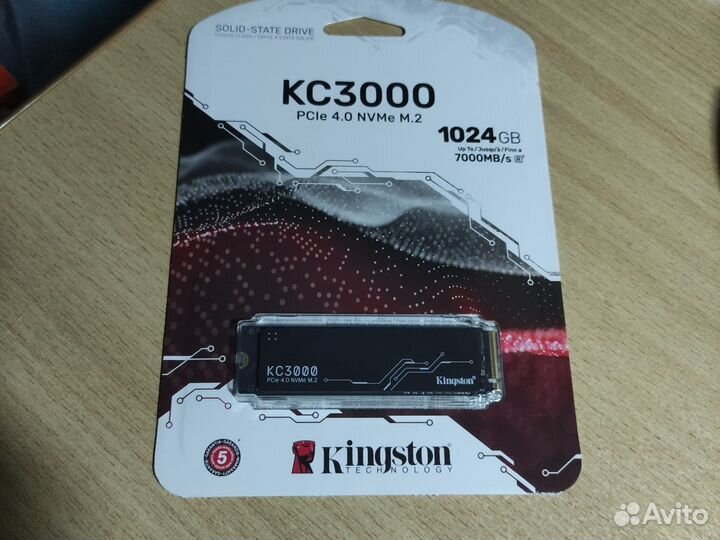 SSD Kingston KC3000 PCIe 4.0 NVMe m.2