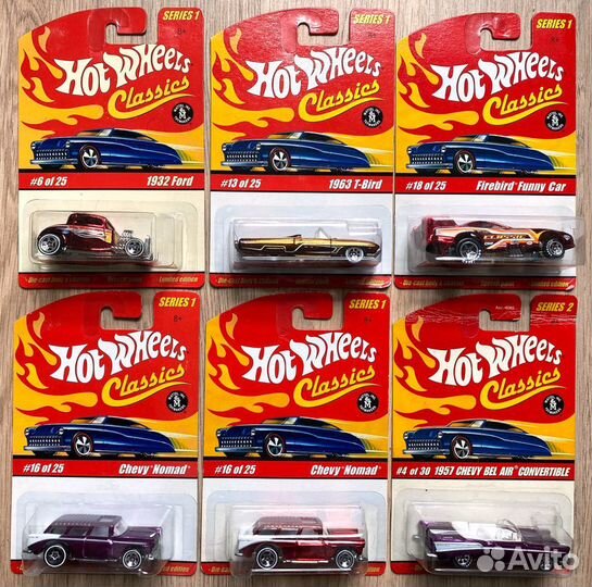 Hot Wheels мейн, classics series 1:64