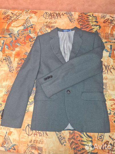 Школьная форма 134р серая