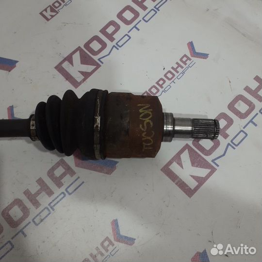 Привод передний правый с абс hyundai sonata NF