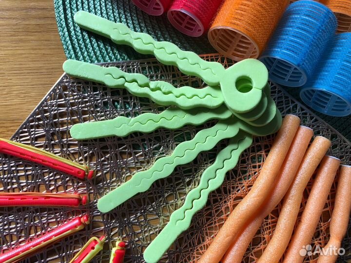 Бигуди разные коклюшки папильотки