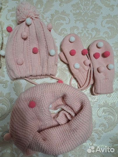 Шапки зима на 4/6 лет