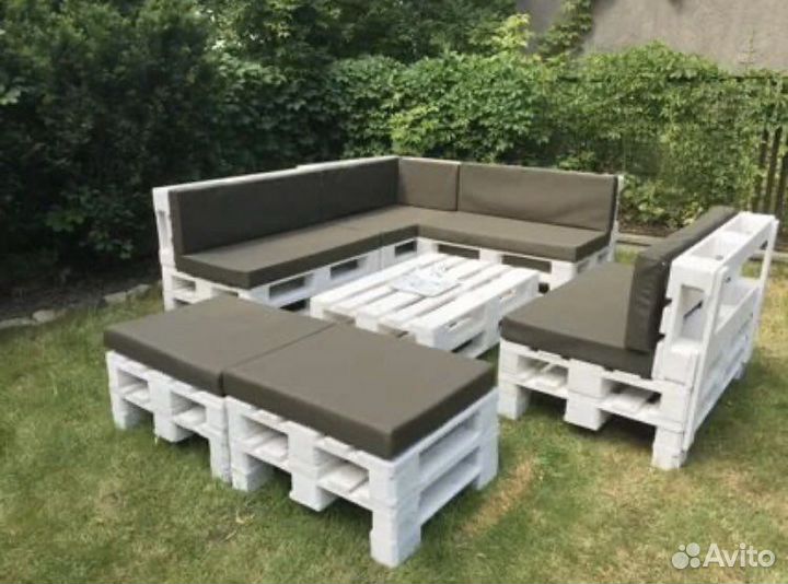 Подушки для садовой мебели, диванов