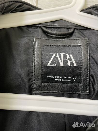 Кожанка мужская zara