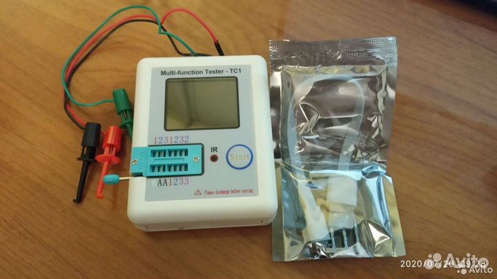 Универсальный тестер-измеритель TC1 RLC, ESR