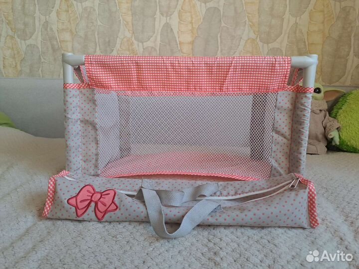 Кроватка игрушечная