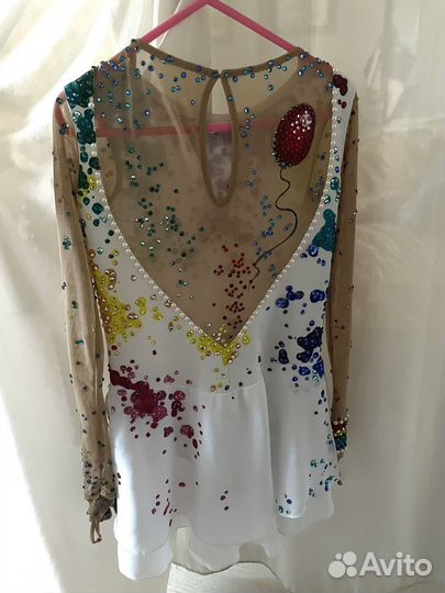 Платье для фигурного катания 128-134