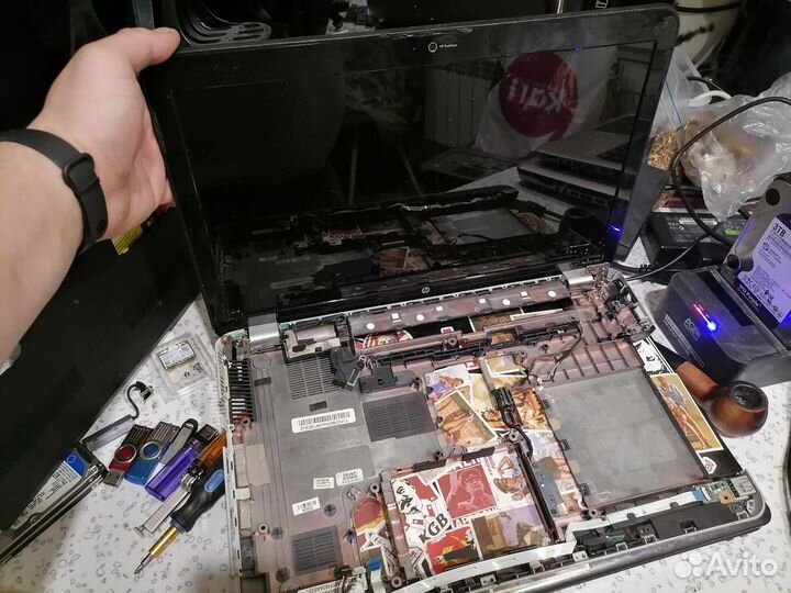 Ноутбук HP dv6-3060er на запчасти