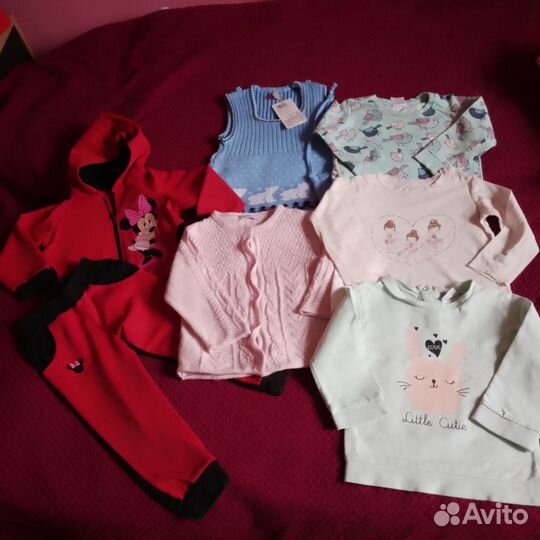 Пакет вещей для девочки 92