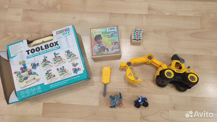 Развивающие игрушки 3+, некоторые 6+