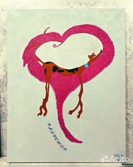 Картина маслом на холсте большая