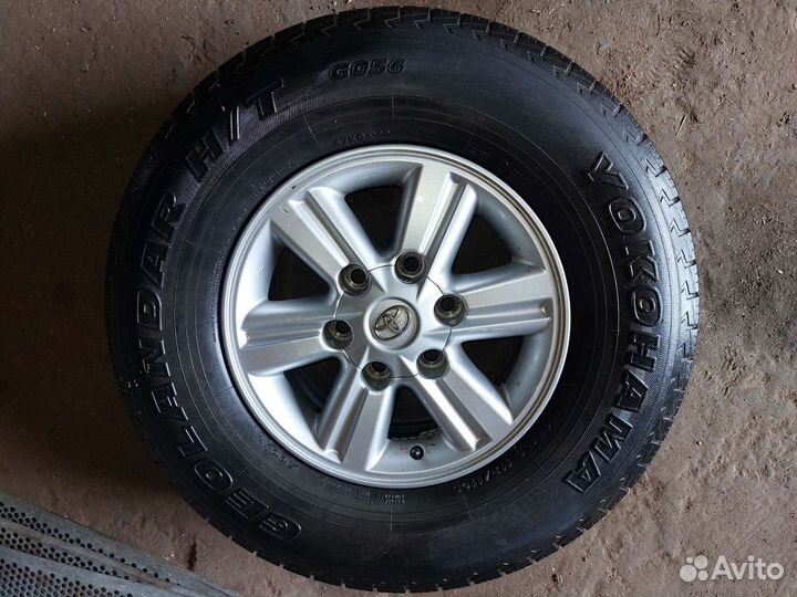 Литые диски r15 toyota hilux