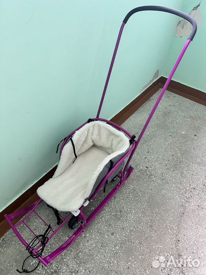 Коляска санки
