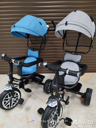 Детские велосипеды с родительской ручкой