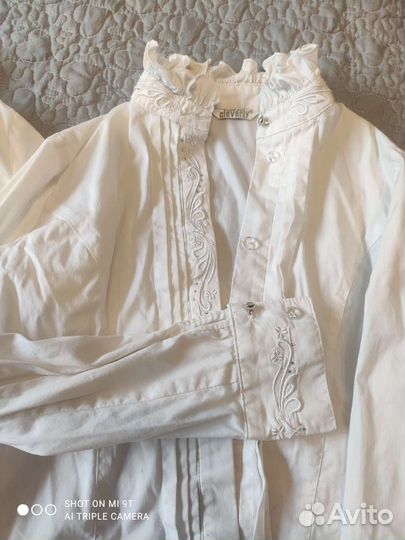 Школьные блузки пакетом 128-134