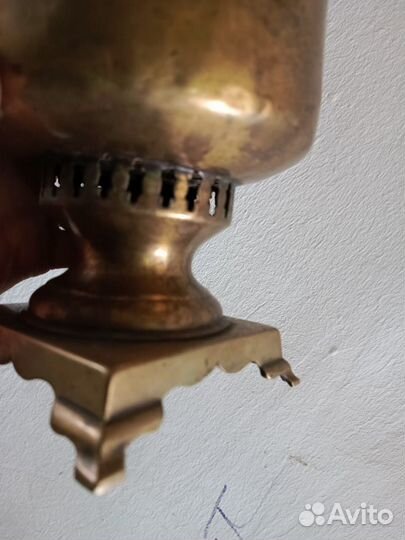 Самовар на дровах СССР 2 литра. Доставка