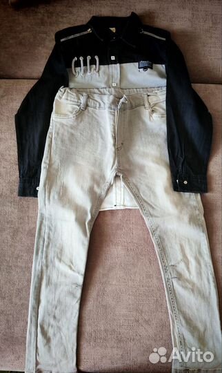 Костюм Джинсы и рубашка