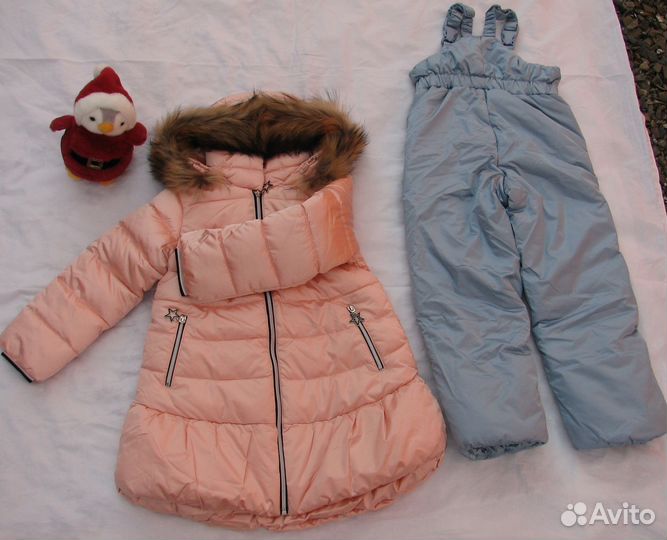 Новый теплый зимний брендовый костюм до -30