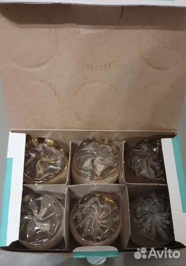 Набор рюмок 6шт Турция