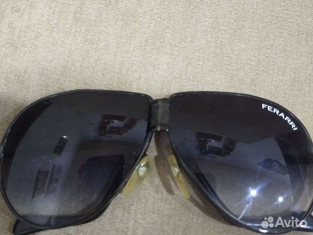 Очки солнцезащитные ferarri 80-х годов, чёрные