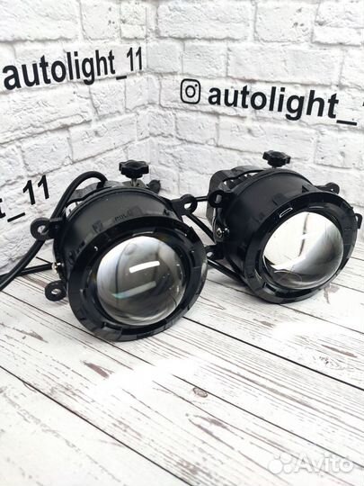 Bi LED птф Vesta,Granta FL, Ford,Renault, Nissan