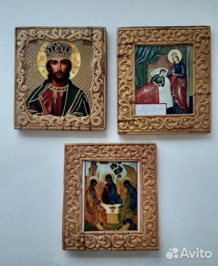 Иконки из бересты