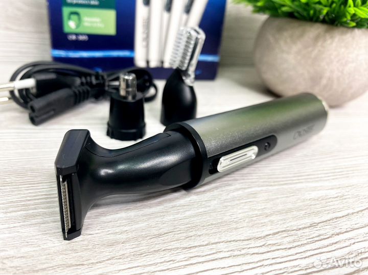 Триммер для ушей и носа 3в1