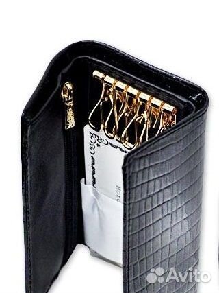 Ключница CH B9048 A кожа лак новая 12,5*6,5 см