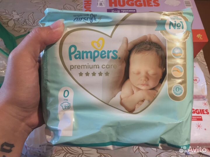 Подгузники - трусики huggies 3