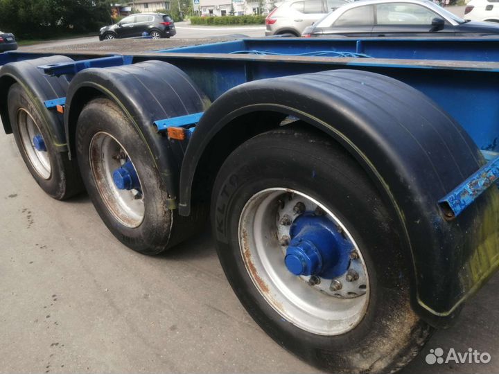 Полуприцеп контейнеровоз Van Hool контейнеровоз, 1990