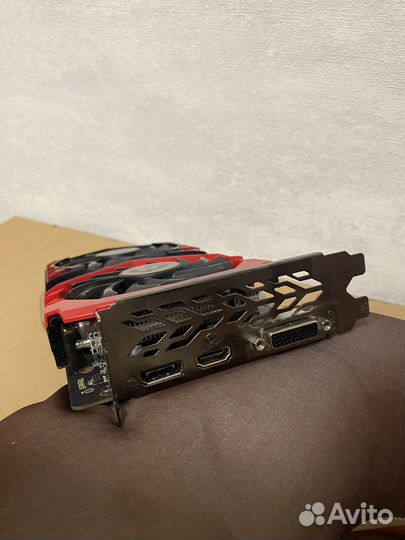 Видеокарта gtx 1050 ti msi