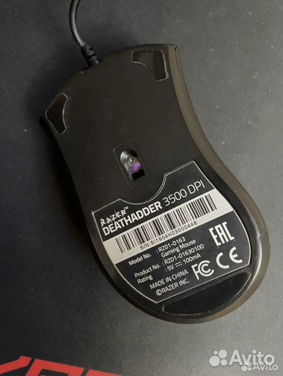 Игровая мышь razer deathadder 3500