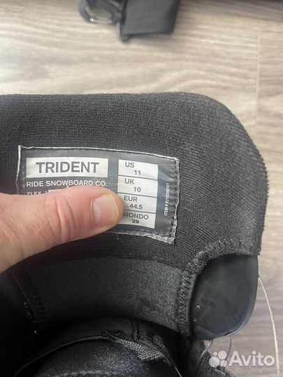 Ботинки для сноуборда Ride trident US11